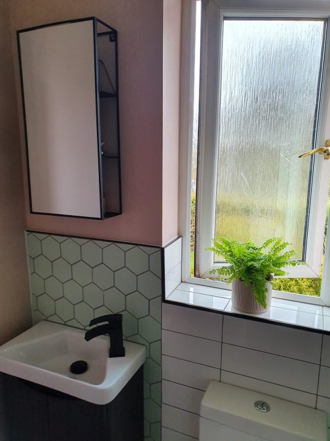 New bathroom installation